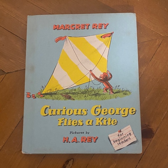 Other - Vintage 1958 Curious George Flies a Kite Book